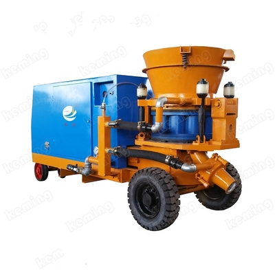 Yellow Dry Mix Shotcrete Machine for Construction Mining