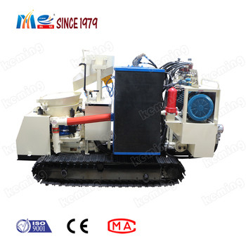 2650*1300*1800 Mm PS7IL-J KEMING Full Hydraulic Remote Conveying Gunite Machine With Motor Power 18.5 KW